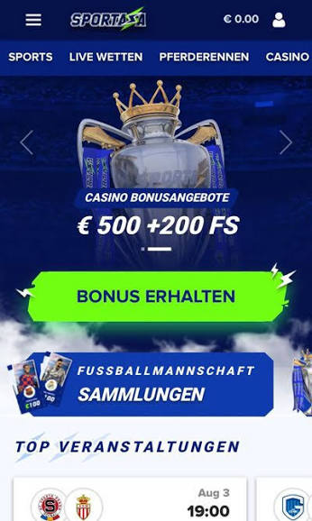 Testimonianza di Sportaza Casino 2026